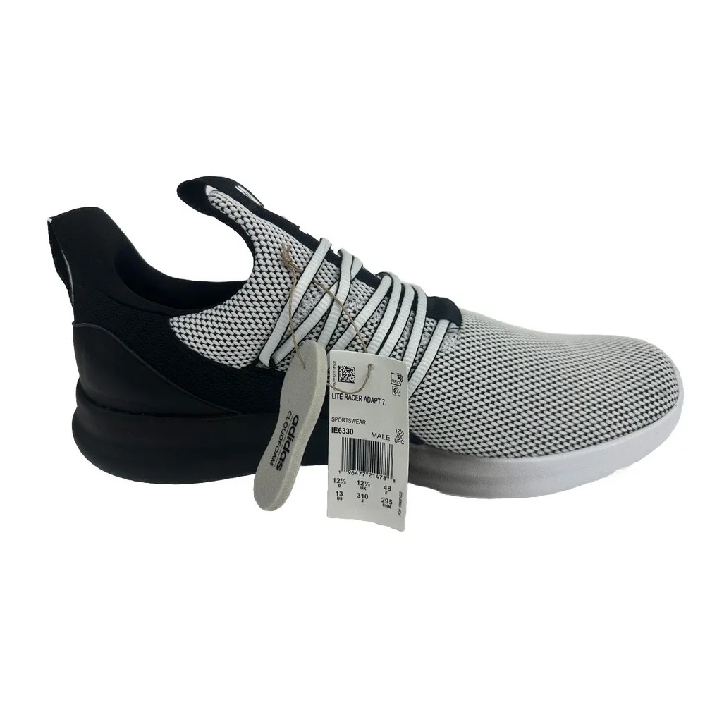 adidas Men's Lite Racer Adapt 7.0 Cloudfoam Running Shoes, IE6330 Size 11.5